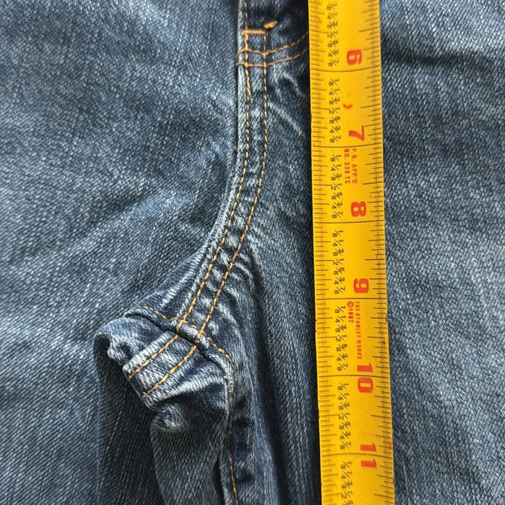 Old Navy straight leg blue jeans.  Boys size 16